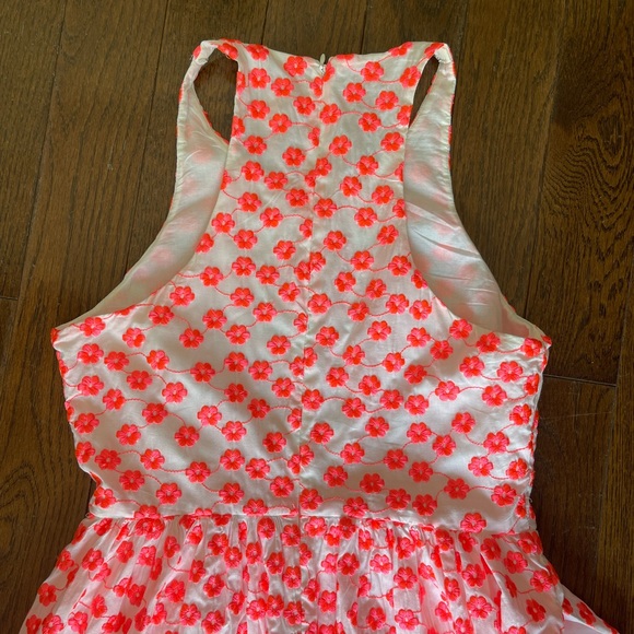 Vibrant J Crew dress, size 4, worn one! Fully lined, with POCKETS! - Picture 7 of 8